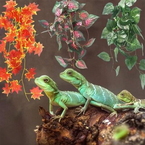 Aquarium Simulation Water Plants Climbing Pet Box Sand Table Landscaping Simulation Rattan Plants Climbing Pet Accessories