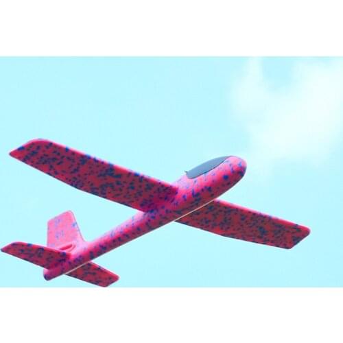 36CM Hand Throw Flying Glider Planes Foam Aircraft Model EPP Resistant Breakout Aircraft Party Game Children Outdoor Fun Toys
