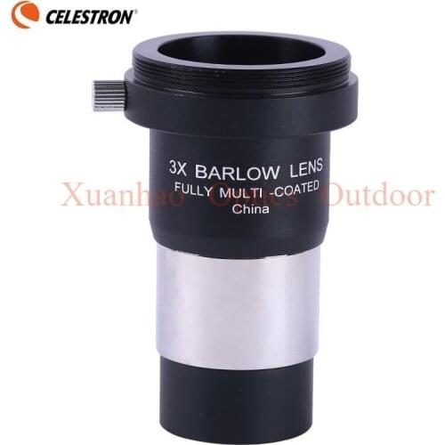 Celestron 1.25 Inchs astronomical telescope accessories professional stargazing extender 3X metal