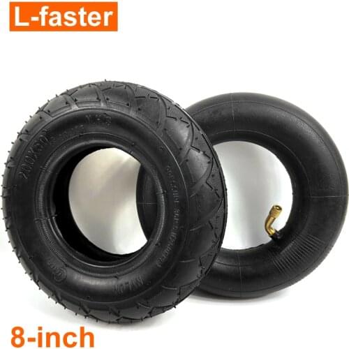 "200x50" Tire And Tube For 8 Inch Scooter Wheel Outer Diamter 200mm Rubber Tyre For Small Bike