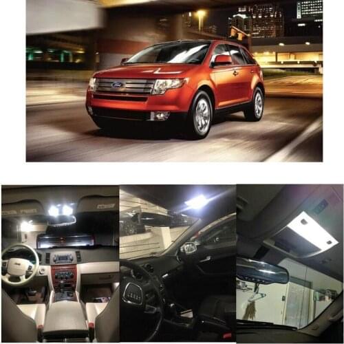 Interior Led lights For 2010 Ford Crown Victoria E150-E350 Edge Escape Expedition Explorer F250-F350 Flex Fusion