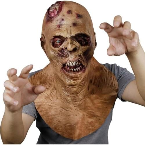 WAYLIKE Halloween Horror Latex Mask Monster Scary Mask Suit For Halloween Easter Party Mask