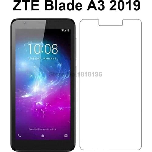 0.3mm Premium Tempered Glass for ZTE Blade A3 2019 9H Transparent Screen Protector For ZTE Blade A3 2019 with Free Clean Tools