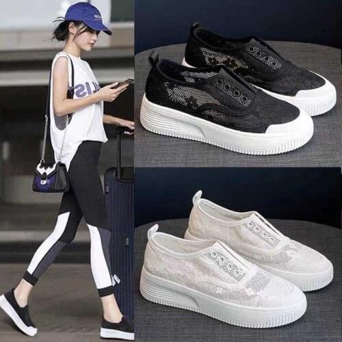 Fisherman Shoes Women Summer 2021 New Thick-soled Mesh Sandals Breathable Single Shoes Women Loafers Women Non-slip Flat Shoes