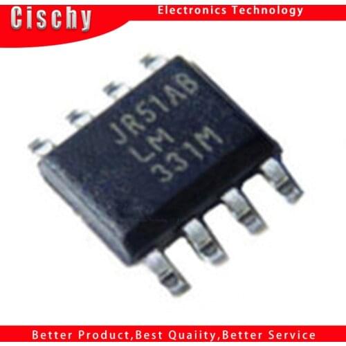 10pcs/lot LM331 LM331M LM331DR SOP-8 SMD voltage / frequency converter