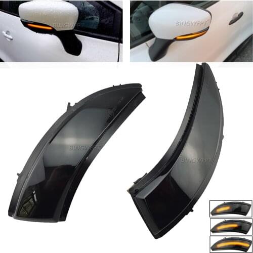 2pcs For Renault KAPTUR CAPTUR J5 H5 Clio IV MK4 4 Lutecia Grandtou Car LED Dynamic Turn Signal Mirror Light 2013 2014 2015 2016