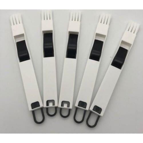 400pcs Arrivals Multipurpose Window Door Keyboard Cleaning Brush Cleaner+Dustpan 2 In 1 Tool Black Blue Color Window Brush