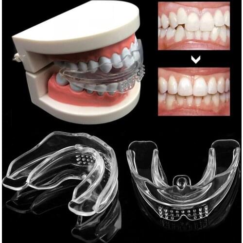 4D Orthodontic Braces Dental care Silicone Braces Appliance Teeth whitening Retainer Bruxism Mouth Guard oral hygiene instrument