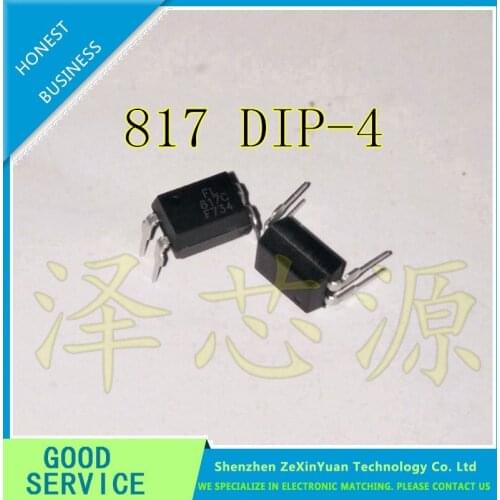 50PCS/LOT EL817C PC817 PC817C FL817C FL817 EL817 DIP-4 IN-LINE OPTOCOUPLER