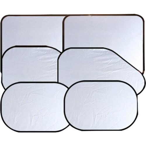 6Pcs Car Windshield Side Rear Window Sun Shade Shield Sunshade Anti-UV Protector Car Windshield Side Rear