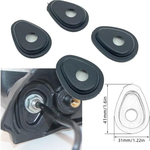 REALZION 4Pcs Front or Rear Motorcycle Turn Signal Light Indicator Adapter Spacers For YAMAHA FZ1 FZ6 FZ8 FZ16 XJ6 XSR 700 XSR