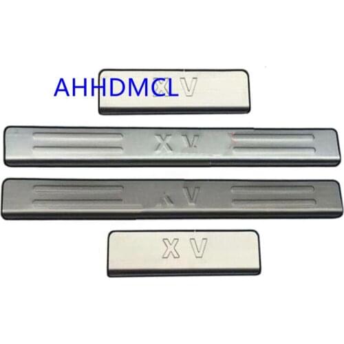 Car Welcome Pedal Threshold Strip Door Sill Strip For Subaru XV 2012 2013 2014 2015 2016 2017 2018 2019