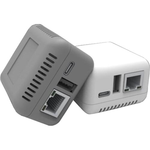 WiFi Network Wireless BT 4.0 Print Server Networking USB 2.0 Port Fast 10/100Mbps RJ-45 LAN Port Ethernet Print Server Adapter