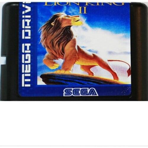 Lion King II 16 bit MD Game Card For Sega Mega Drive For SEGA Genesis