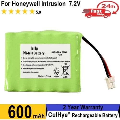 Culhye 7.2V Battery for Honeywell Intrusion 300-06868 TSS Keypad, 8DLLKP500 Lyric Smart Peripheral Wireless Keypad TouchPad ADT