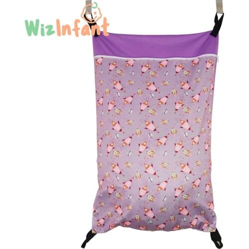 Extra Large Hanging Wet/dry Cloth Diaper Pail Bag for Reusable Diapers or Laundry