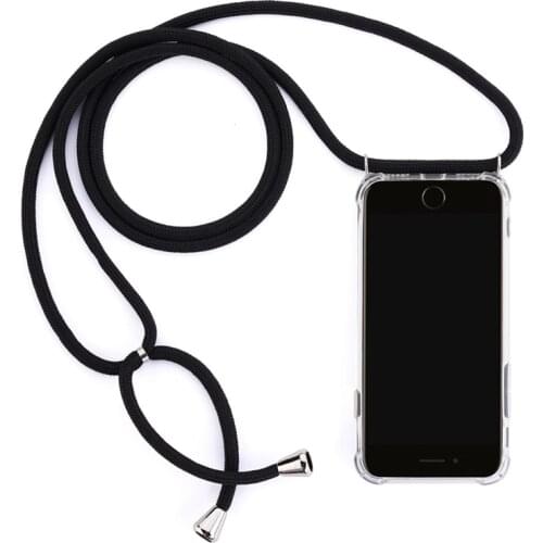 Strap Cord Chain Phone Tape Necklace Lanyard Mobile Phone Case for Carry to Hang For Xiaomi Redmi 4A 4X 5 5A 6 6A 7 Pro Plus
