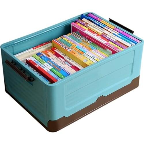 Foldable Storage Box Clothes Organizer Toys Plastic Tool Box Foldable Book Storage Box PP Material Plastic Tool Box