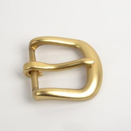 High quality women brass belt buckle DIY leather belt hardware inner width 25mm