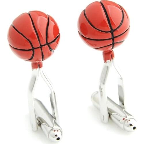 YH-1937 Rugby Ball,Badminton,Football Sports Cufflinks- Factory Direct Selling