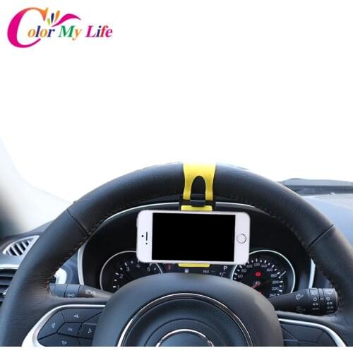 1 Piece Car Steering Wheel Mobile Phone Holder for Chevrolet Cruze Aveo Trax Malibu Equinox Lova Aveo Car Accessories