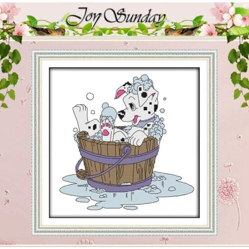 Dalmatian (6) Patterns Counted Cross Stitch 11CT 14CT Cross Stitch Set Wholesale Animals Cross-stitch Kit Embroidery Needlework