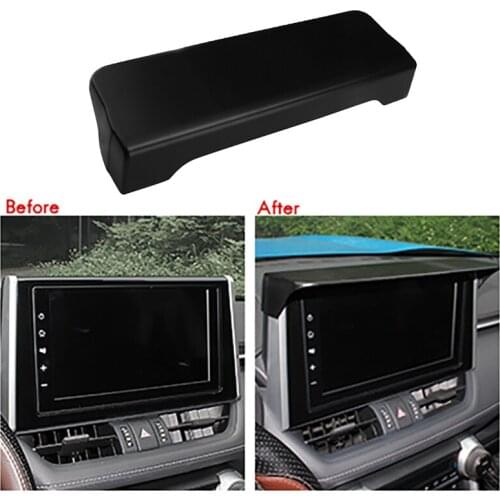 For Toyota RAV4 2020 2021 Vehicle Navigator Sunshade Visor GPS Navigation Sun Hood Anti Reflective Block