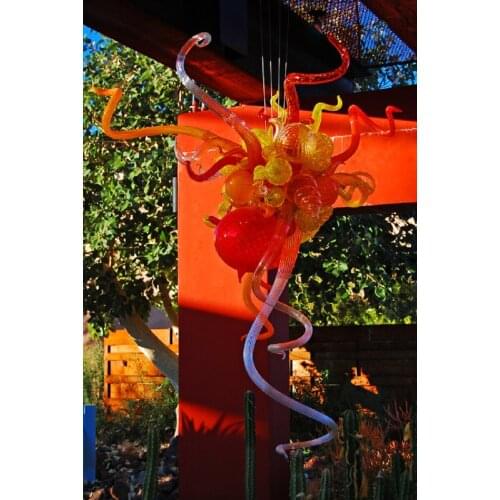 Blown Glass Chandeliers Modern Murano Glass Chandelier Loft Lamp