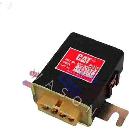 Excavator Electrical Parts Excavator Time Relay 197-4330 1974330 For E320B