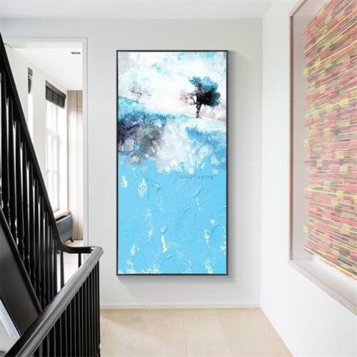 Canvas painting cuadros decoracion nordic abstract acrylic painting On canvas wall Pictures for living room home decor quareos