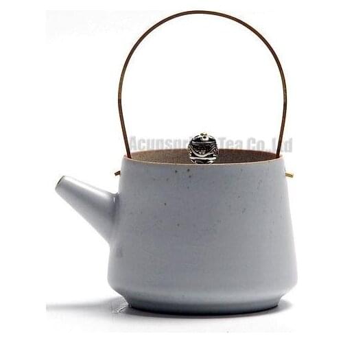 Beautiful Retro Ceramic Teapot,Japanese style cups,Kungfu Tea Making,Zen ceremony Drinkware Matt glaze porcelain teaset