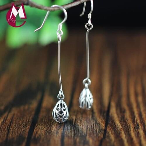 Серебряные серьги Magicodes China At AliExpress