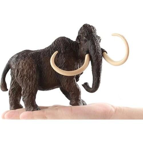 Simulation Family Mammoth Elephant Animal PVC Model Figurine Education Kids Toy