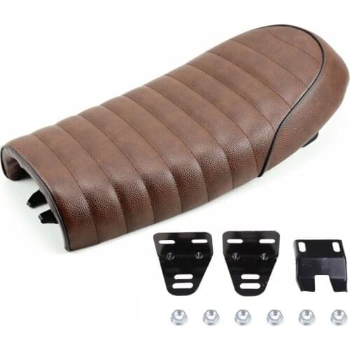 Motorcycle Retro Seat Cushion Vintage Comfortable Hump Saddle for Cafe Racer CG125 Honda