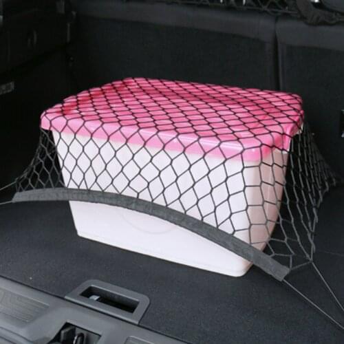 For Renault ESPACE 4 Renault SCENIC 2 MEGANE 2 MODUS LAGUNA 2 Renault VEL SATIS Car Trunk Mesh Net Cargo Car Trunk Organizer