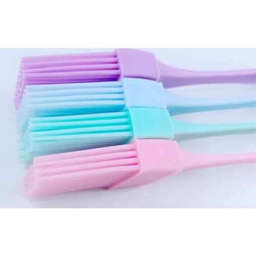 Silicone Brush Baking Bakeware Bread Cook Brushes Pastry Oil Non-stick BBQ Basting Brushes Tool Best Kitchen Gadget
