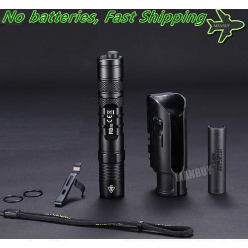 Nitecore 1100 Lumens P10v2 Tactical LED EDC Flashlight STROBE READY Aluminum Alloy Waterproof Torch Hiking Bicycle Free Shipping
