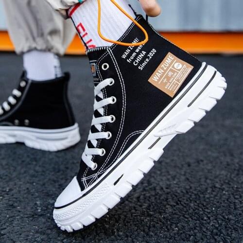 UETEEY Men's High Top Sneakers