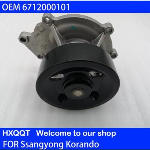 Water Pump for Ssangyong Korando C Rexton W Korando Sports OEM 6712000101