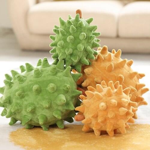 1Pc 23CM/40CM Kawaii Fruit Durian Plush Toy Doll Simulation Fruit Toy Pillow Kids Toys Sofa Decorations Holiday Gifts