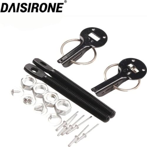 Cars Accessaries Aluminum Alloy Mount Hood Pin Bonnet Lock Kit Car Styling Tunning Lock Kit Down Hood Lock Latch Pins Universal