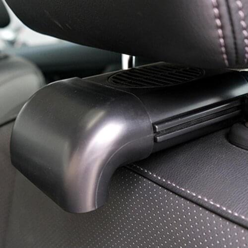 Car Cooling Fan 3 Speed Adjustable USB Auto Cooling Fan Mini Portable Plastic Low Noise Cooler Car Seat Exhaust