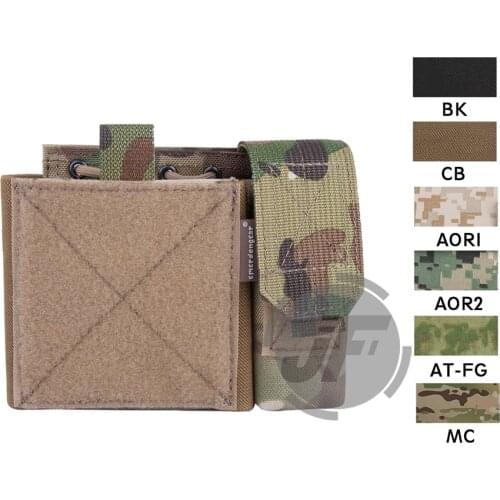 Emerson Tactical SAF Map Pouch Pocket Admin Panel EmersonGear Multi-purpose Hunting MOLLE Map Bag Magazine Holder Accessories