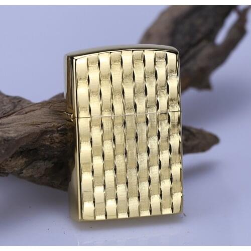 Zorro kerosene lighter 24K 3D carving 8514