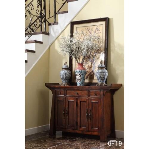 China style console table birch wood of console table furniture GF19