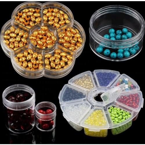 MIUSIE Practical Sewing Plastic Storage Box Jewelry Earring Bead Screw Holder Case Display Organizer Container Best Selling