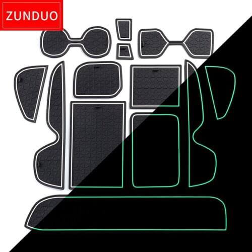 ZUNDUO non-slip mat mat for Toyota RAV4 2019 2020 XA50 RAV 4 interior accessories rubber cup holder non-slip mat s