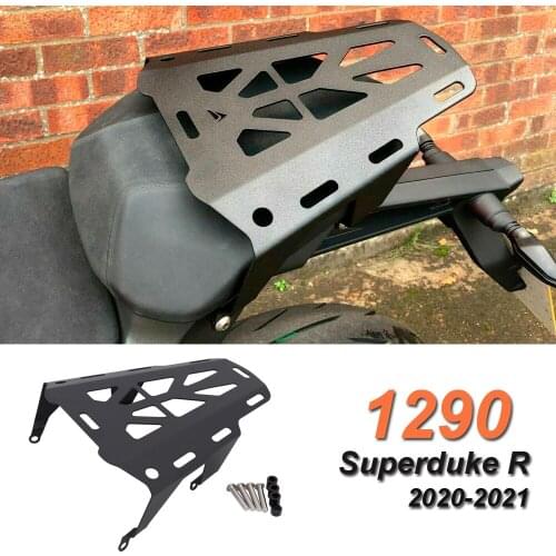 NEW 1290 Superduke R 2020 2021 Seat Rack Cargo Rack Carrier Rear Luggage CNC aluminum