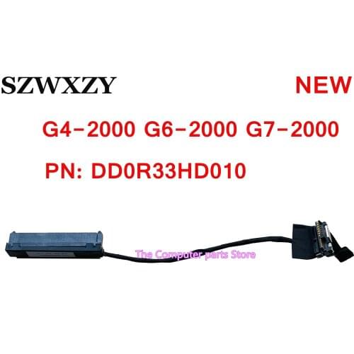 For HP Pavilion G4-2000 G6-2000 G7-2000 Laptop Sata Hard Drive Connector HDD Cable DD0R33HD010