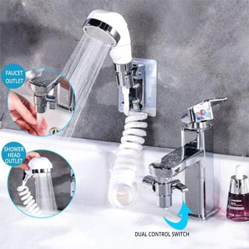 New Arrival High Pressure Water Saving Washing Hair Basin Faucet External Shower Head Bathroom Handheld Washing Hair Artifact